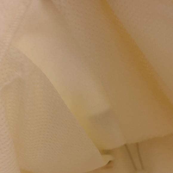 Skims Cream Fleece Lounge Mini Skirt - Picture 6 of 10